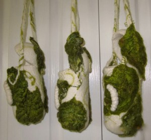 Cocoon bags, silkworm