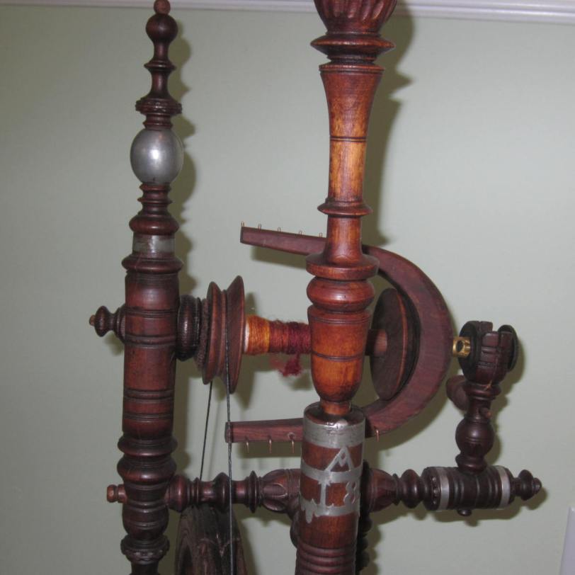 Metal band with initials A.M.K. and dated 1827.  That's... 186 years old.