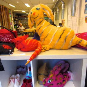 Charming felted goods