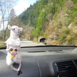 Lil' Whimsy off to Scottish Highlands