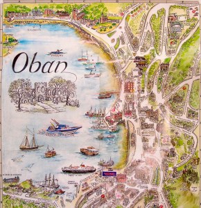 Oban map