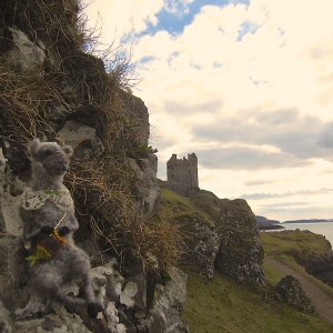 Whimsy at Gylen castle