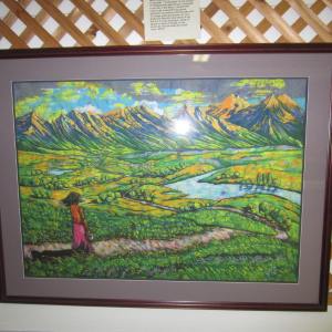 Beautiful Batik scene