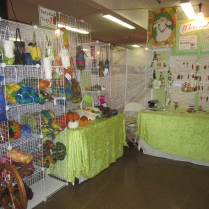 OFFF booth b4 opening